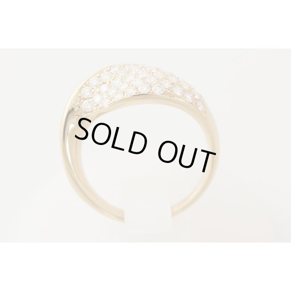 星の砂　K18ダイアイリリング 0.78 6.10g　正面