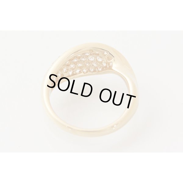 星の砂　K18ダイアイリリング 0.78 6.10g　内側