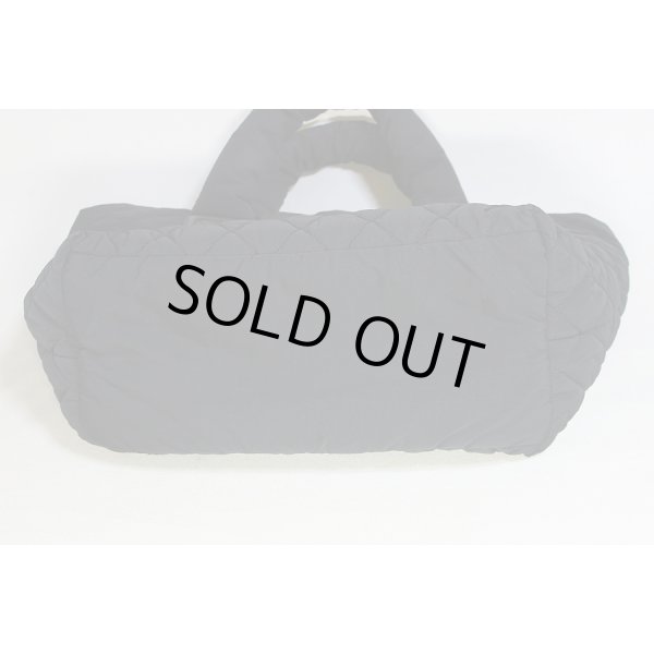 シャネル　コココクーン トートバック A48610 ブラック　底部