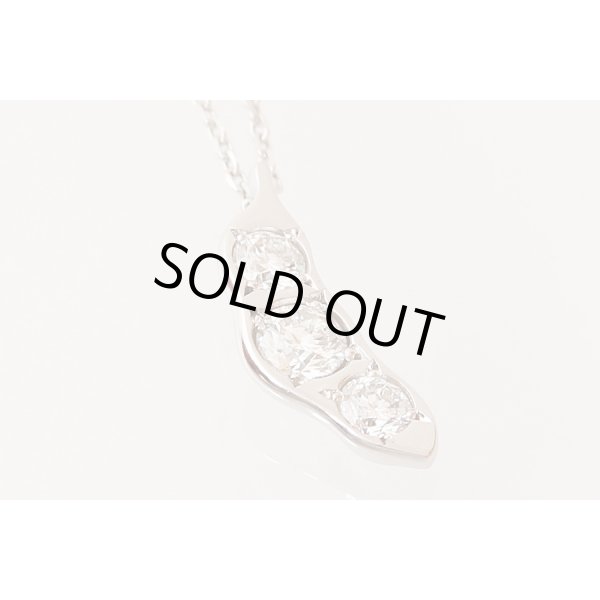 フォーエバーマーク　PT850/900ダイアイリペンダントネックレス 0.17 0.18 3.50g　拡大