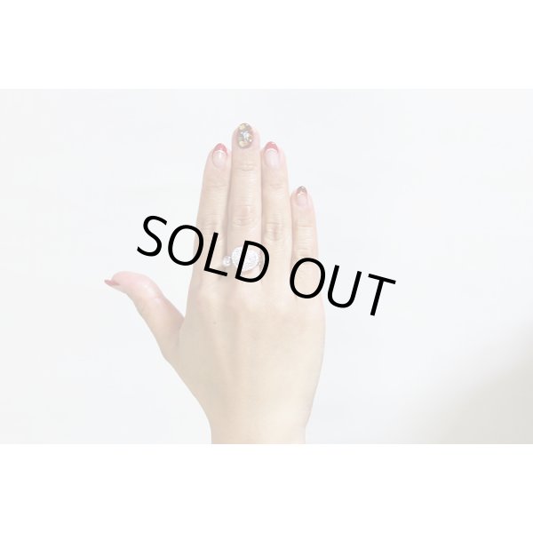 ポンテヴェキオ  K18WGダイアイリリング 0.81 7.60g　サイズ