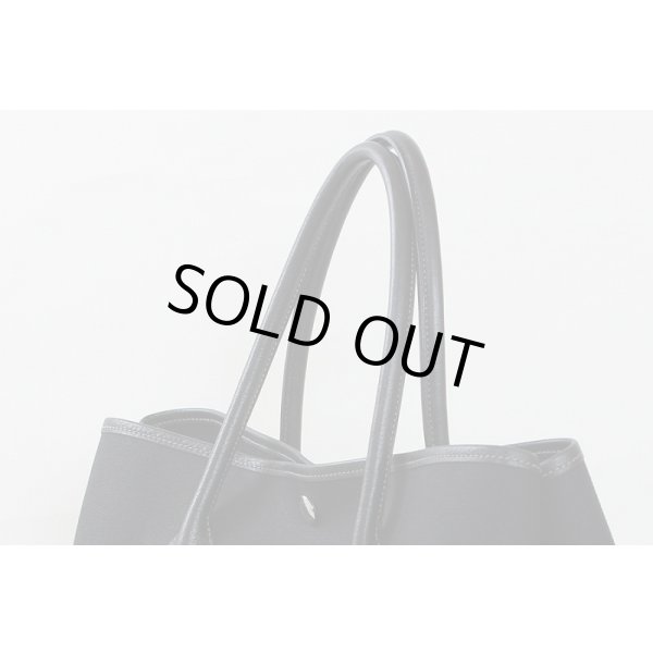 エルメス  ガーデンパーティPM ブラック／SIV金具　持ち手