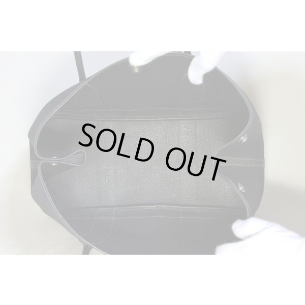 エルメス  ガーデンパーティPM ブラック／SIV金具　中身