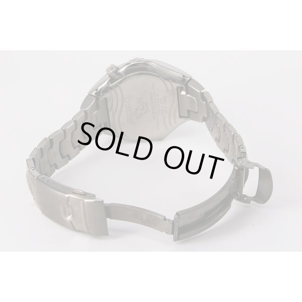 セイコー　スキューバマスターピピン　SBCW025　黒文字盤　チタンブレス