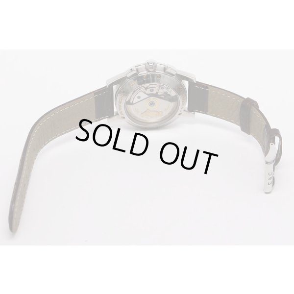 エベラール　タッツィオ　ヌボラーリ　クロノグラフ　31037　黒文字盤　革ベルト