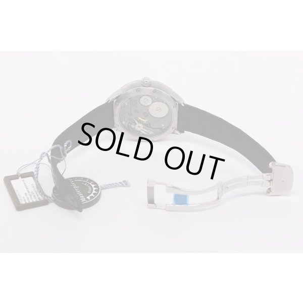 モーリスラクロア　カランドリエ　レトログラード　MP7268　黒文字盤　革ベルト