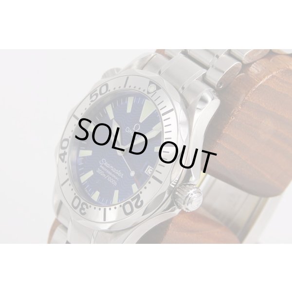 オメガ　シーマスタープロ300　2263.80　青文字盤　サイド