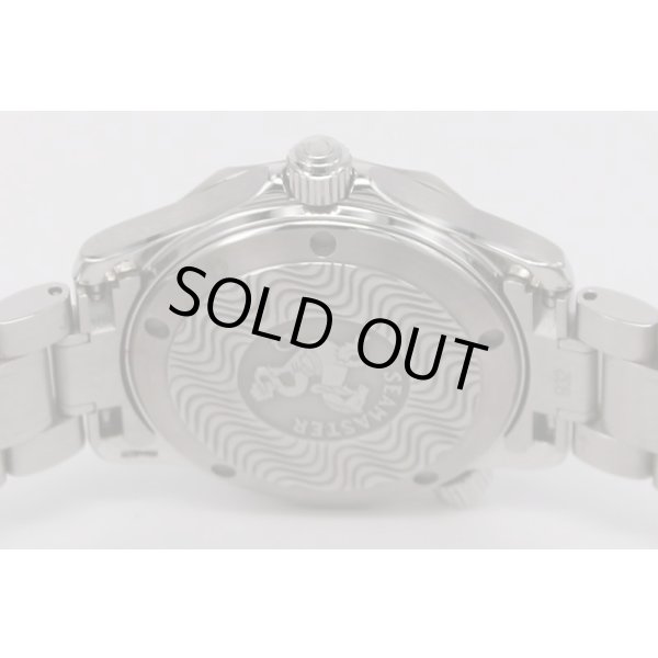 オメガ　シーマスタープロ300　2262.50　黒文字盤　裏面拡大