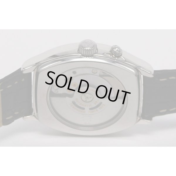 天賞堂　ワールドトラベラー　ベージュ文字盤　裏面拡大