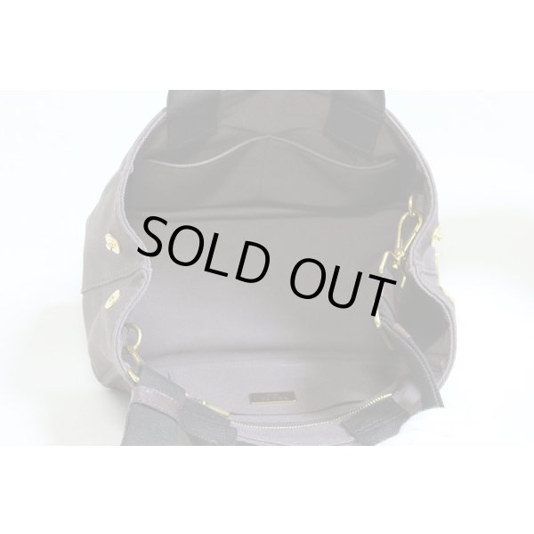 プラダ　カナパ ミニトート B2439G カフェ　中身