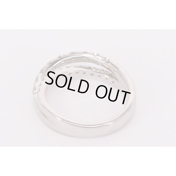 平和堂　PT950 ダイアイリリング 1.01ct 8.40g　裏面