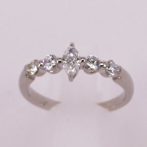 画像: PT900 ダイアイリリング 0.231ct 0.38ct 4.20g