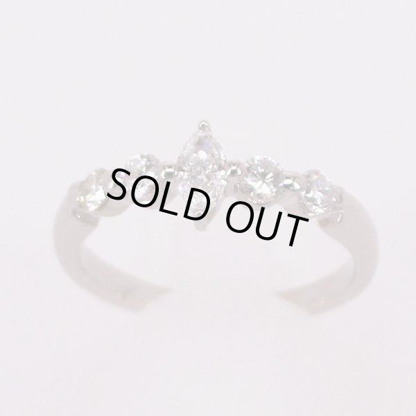 PT900 ダイアイリリング 0.231ct 0.38ct 4.20g