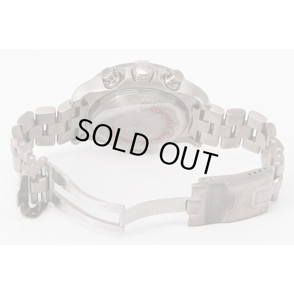 ブライトリング　クロノアベンジャーM1　E73360　黄文字盤　チタンブレス