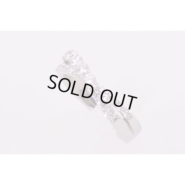 平和堂　PT950 ダイアイリリング 1.01ct 8.40g　サイド