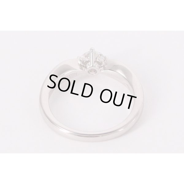 ブルガリ　PT950 トルッチェロ ダイアイリリング 0.50ct 5.50g　裏面