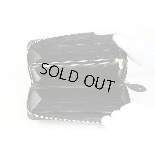 ルイ・ヴィトン　ジッピー・ウォレット M67235 ブルー　中身