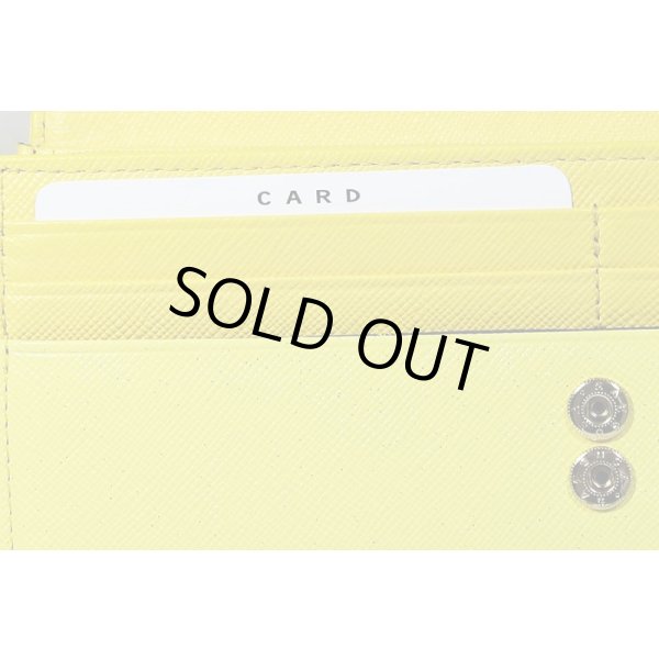 サマンサタバサ プチチョイス　ディズニーコレクション 美女と野獣 ニツ折長サイフ イエロー　カードケース拡大