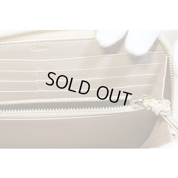 クロエ　BAYLEE ラウンドファスナー長サイフ 3P0266 ピンクゴールド　小銭入れ・カードケース