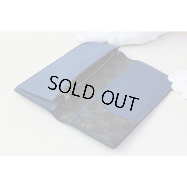 ルイ・ヴィトン　ポルトフォイユ・ブラザ N63266 ネプテューヌ　中身