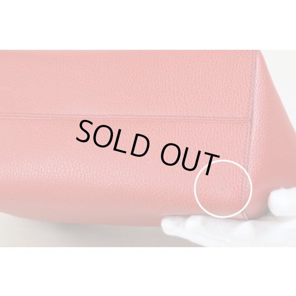 グッチ　スウィング・レザートート 354408.493075 レッド　底部シミ