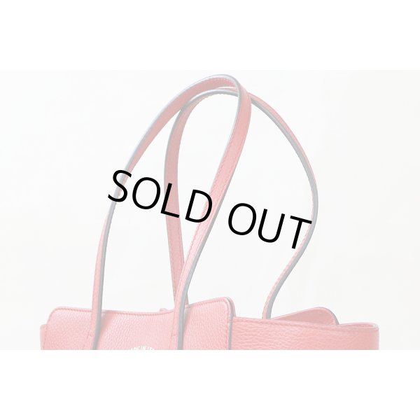 グッチ　スウィング・レザートート 354408.493075 レッド　持ち手