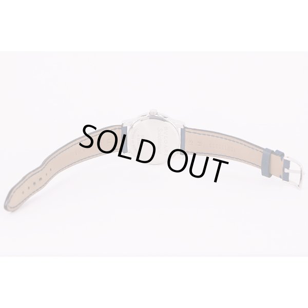 ブルガリ　ソロテンポ　ST35S　青文字盤　革ベルト