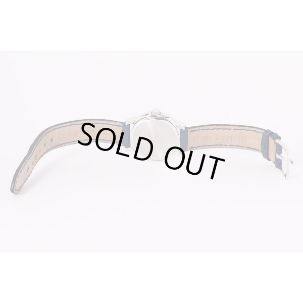 ブルガリ　ソロテンポ　ST29S　青文字盤　革ベルト