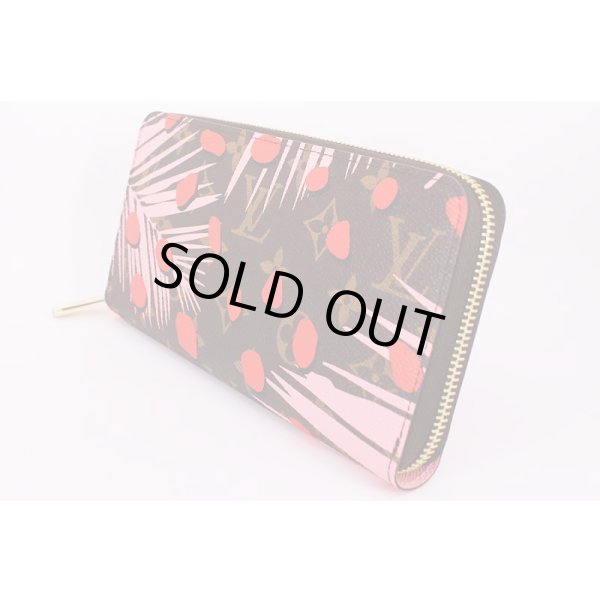 ルイ・ヴィトン　ジッピー・ウォレット　M41908　ジャングル・ドット　サイド