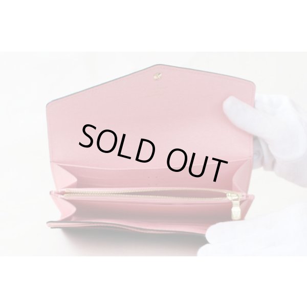 ルイ・ヴィトン　ポルトフォイユ・サラ　M42576　パーム・ドット　中身(2)