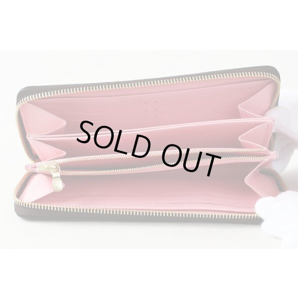 ルイ・ヴィトン　ジッピー・ウォレット　M41908　ジャングル・ドット　中身