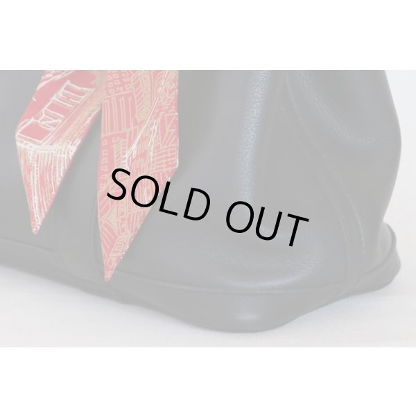 エルメス　ガーデンパーティ ツイリー TPM ブラック 銀座限定　サイド下部