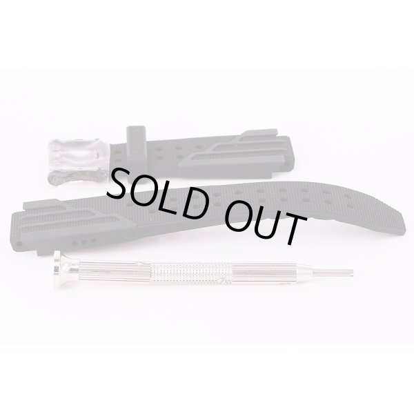 アクアノーティック　サブコマンダー　クロノグラフ　NKGR01　黒文字盤　替え革ベルト