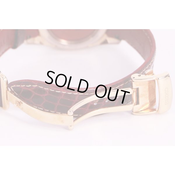 セイコー　ブライツ　SDGC030　コットンクラブ限定　ボルドー文字盤　メッキハゲ