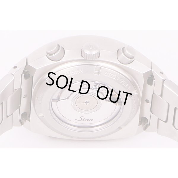 ジン　142.ST II  黒文字盤　レマニア5100　裏面拡大