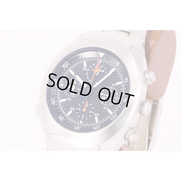 ジン　142.ST II  黒文字盤　レマニア5100　サイド