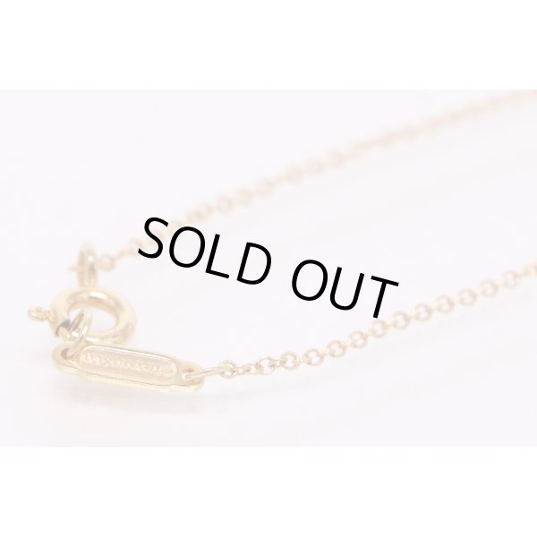 ティファニー 750PG エンチャントハートキーペンダントネックレス 5.00g　チェーン