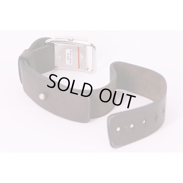 エルメス　バレニア　BA1.510　銀文字盤　革ベルト状態