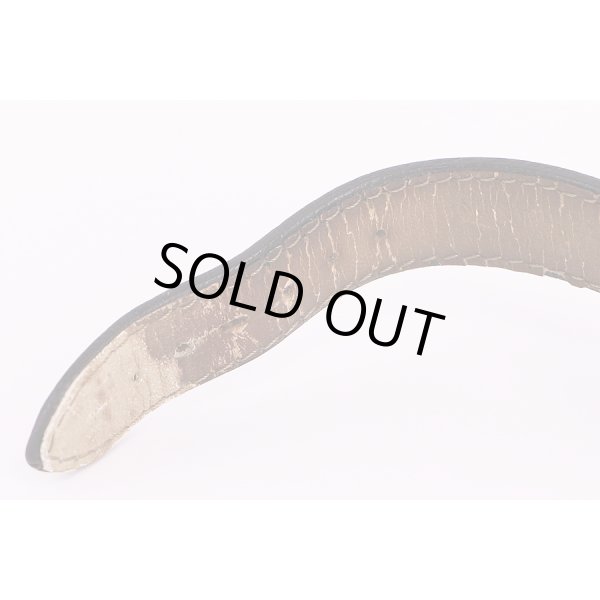 レビュートーメン　アルティマーク　黒文字盤　ベルト汚れ