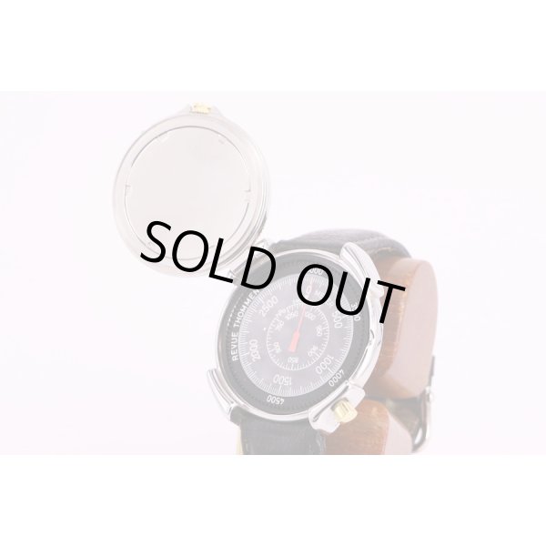 レビュートーメン　アルティマーク　黒文字盤　高度計ユニット