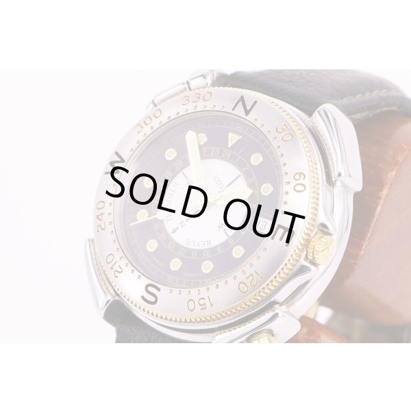 レビュートーメン　アルティマーク　黒文字盤　サイド