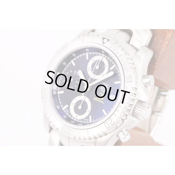 タグ・ホイヤー　リンク　クロノグラフ　CT5114　アイルトン・セナ限定　黒文字盤　サイズ