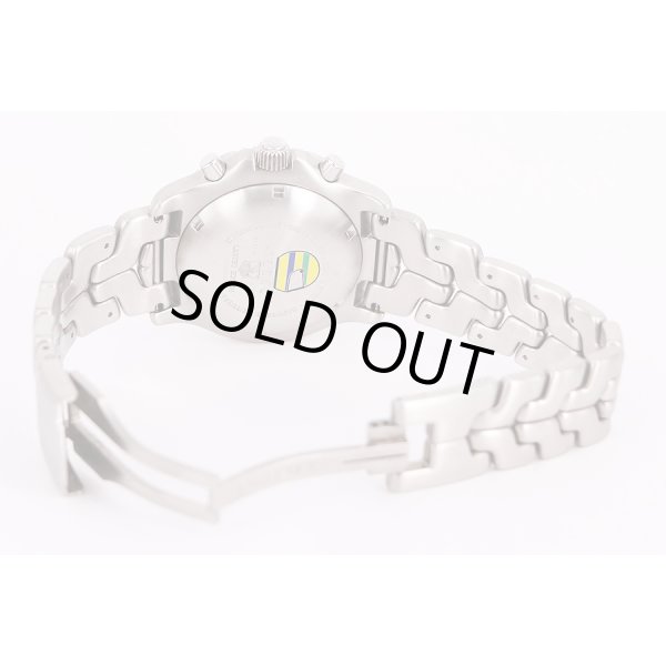 タグ・ホイヤー　リンク　クロノグラフ　CT5114　アイルトン・セナ限定　黒文字盤　ブレス