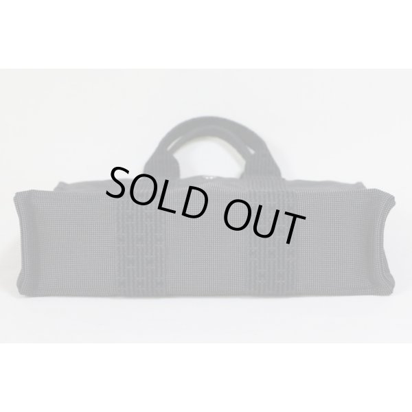 エルメス　エールライン トートPM　グレー　底