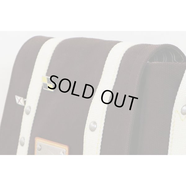 ルイヴィトン　ブザスPM M80661　モカブラウン　ルイ・ヴィトンカップ限定　サイド拡大上部