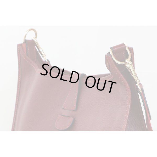 エルメス　エヴリン1 GM　ボルドー　サイド上部