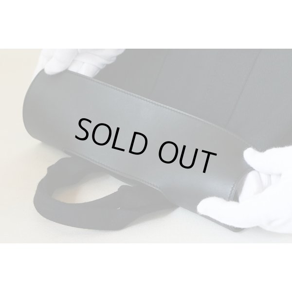 エルメス　ヴァルパライソPM　ブラック　持ち手に毛羽立ち