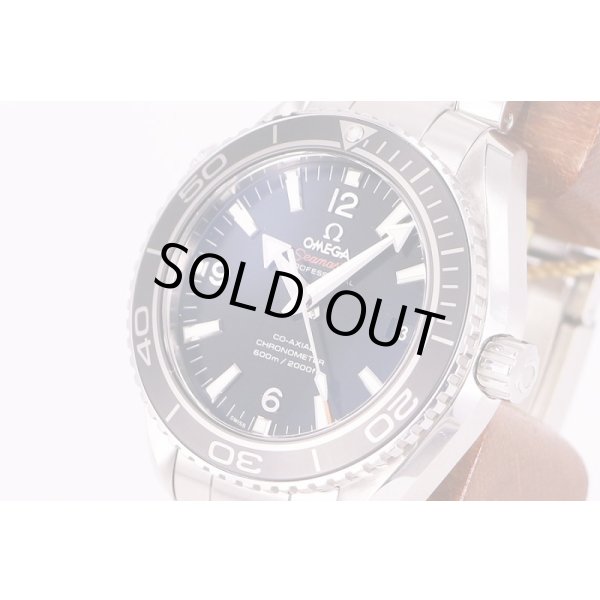 オメガ　プラネットオーシャン　2232.30.42　黒文字盤　サイド