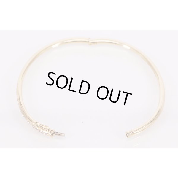 デビアス    750YG ダイアイリブレスレット 13.30g