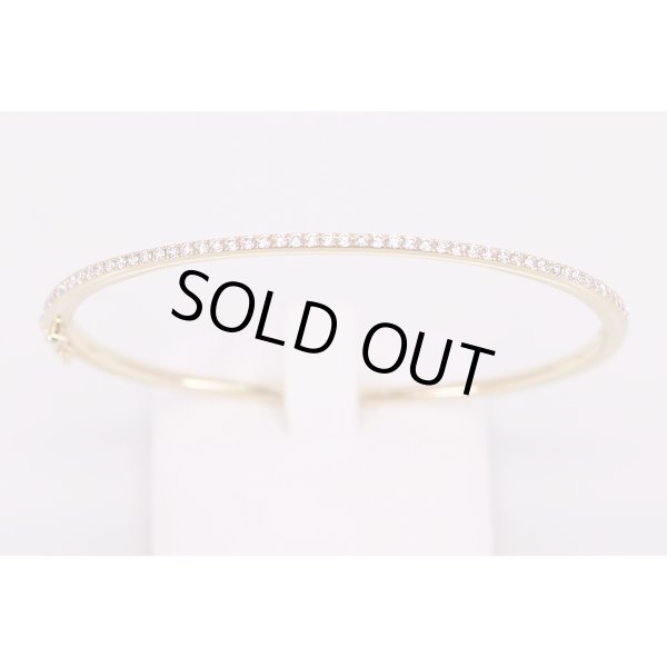 デビアス    750YG ダイアイリブレスレット 13.30g 立てたイメージ